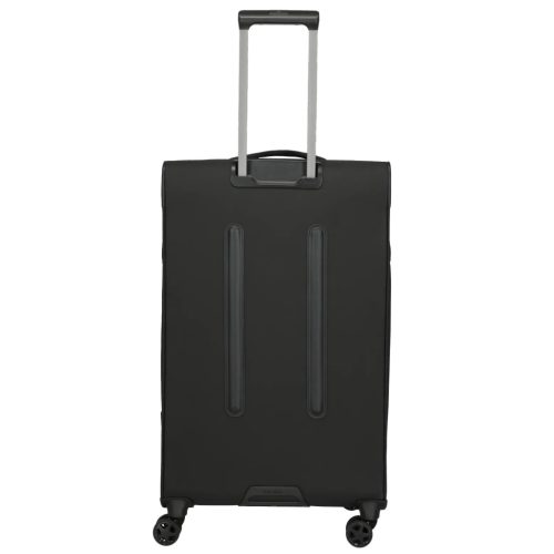 Travelite Briize L fekete bővíthető nagy méretű bőrönd