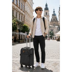 Travelite Briize S fekete kabinbőrönd