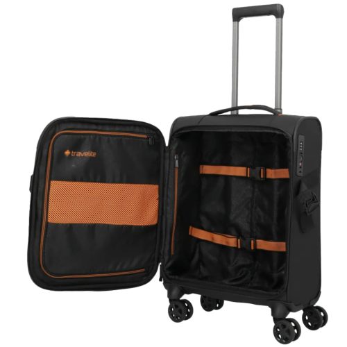 Travelite Briize S fekete kabinbőrönd