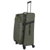Travelite Briize L khaki bővíthető nagy méretű bőrönd