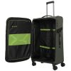 Travelite Briize L khaki bővíthető nagy méretű bőrönd