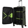 Travelite Briize L khaki bővíthető nagy méretű bőrönd