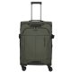 Travelite Briize M khaki bővíthető közepes méretű bőrönd
