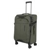 Travelite Briize M khaki bővíthető közepes méretű bőrönd