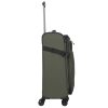 Travelite Briize M khaki bővíthető közepes méretű bőrönd