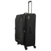 Travelite Umbria L fekete bővíthető nagy méretű bőrönd