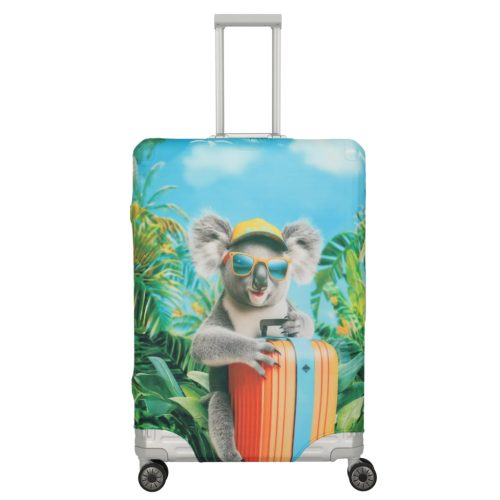 Travelite bőrönd huzat L nagy méretű bőröndre koala