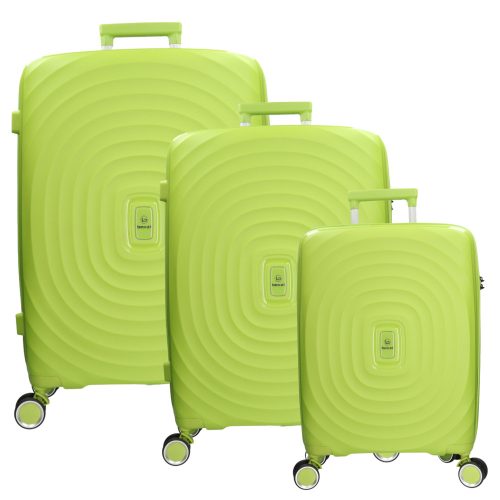 Benzi 5751 lime bőrönd szett