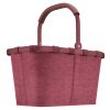 Reisenthel BK3104 carrybag twist maroon kosár