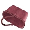 Reisenthel BK3104 carrybag twist maroon kosár