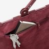Reisenthel BK3104 carrybag twist maroon kosár