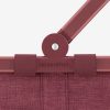 Reisenthel BK3104 carrybag twist maroon kosár