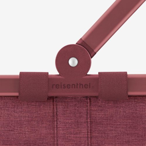 Reisenthel BK3104 carrybag twist maroon kosár