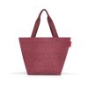 Reisenthel ZS3104 shopper M twist maroon női válltáska