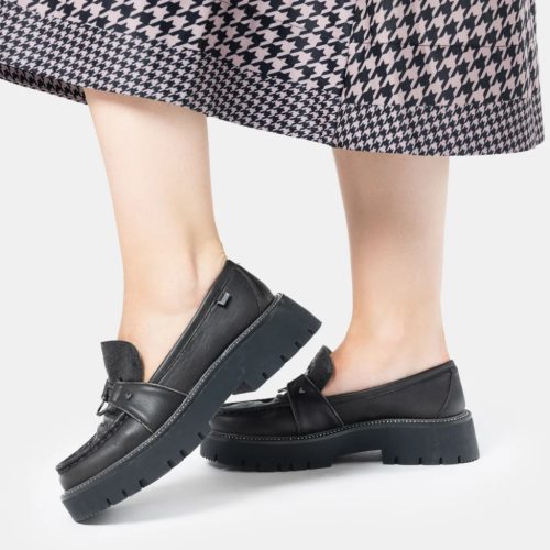 Anekke mokkaszin fekete 41373-086 40-es