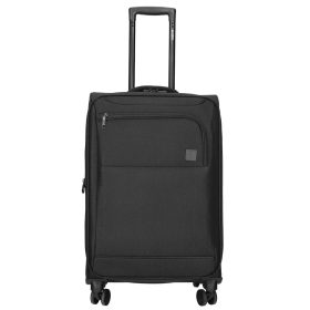   Enrico Benetti Oakville M fekete közepes méretű bőrönd 39048