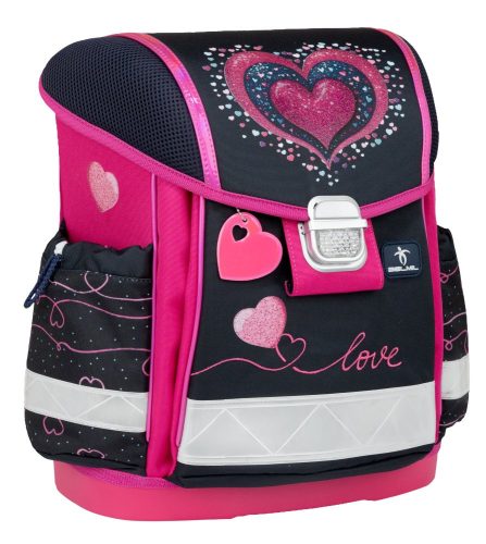 Belmil Dark Pinky iskolatáska szett