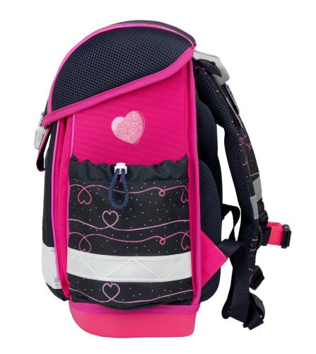 Belmil Dark Pinky iskolatáska szett