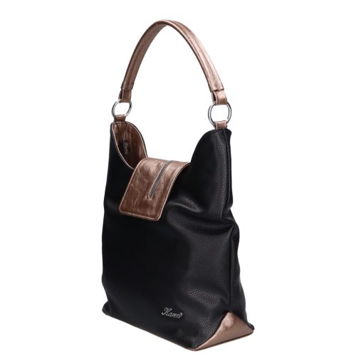 Karen rostbőr táska 2170 bis fekete bronz