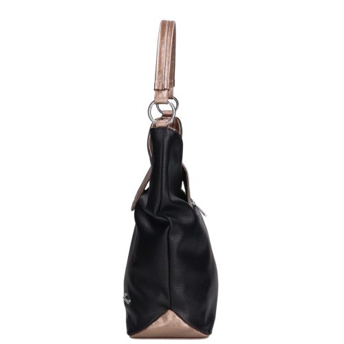 Karen rostbőr táska 2170 bis fekete bronz