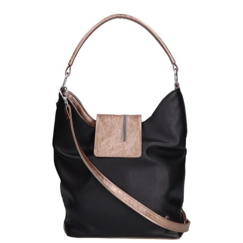 Karen rostbőr táska 2170 bis fekete bronz