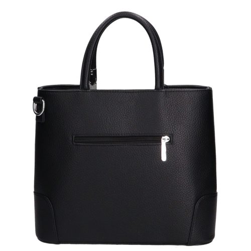 Karen rostbőr táska 1491 bis L fekete ezüst