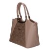 Karen rostbőr táska 9251 bis drapp bronz