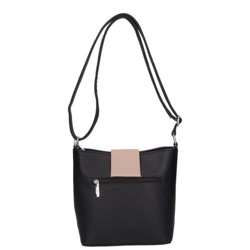 Karen rostbőr kicsi válltáska 9437 fekete drapp