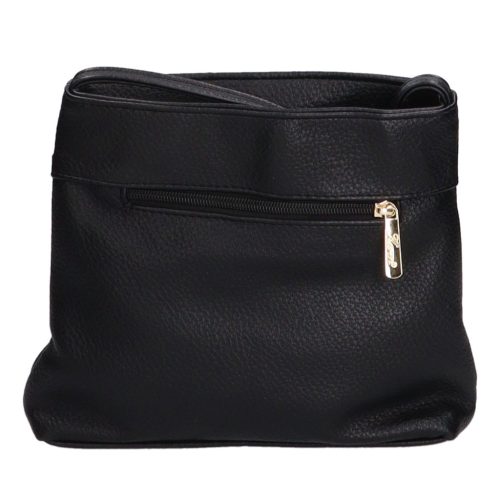 Karen rostbőr táska D 099 L fekete arany