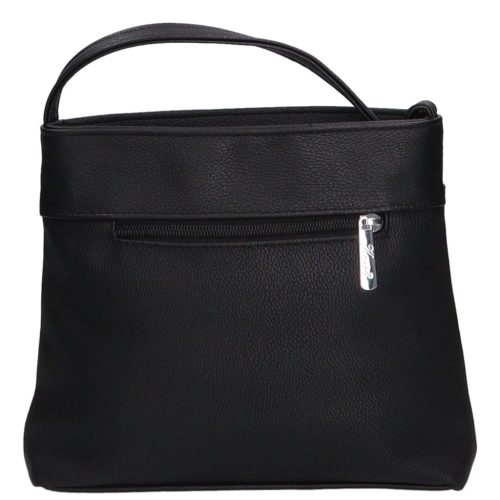 Karen rostbőr táska D 099 fekete steppelt