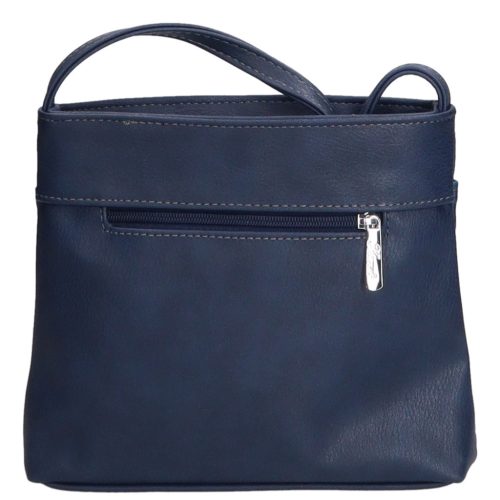 Karen rostbőr táska D 099 kék steppelt