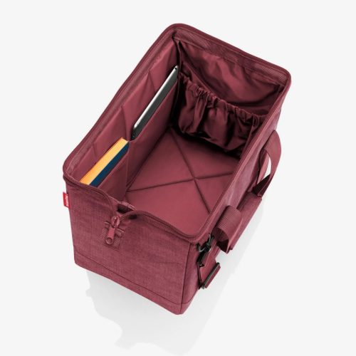Reisenthel Allrounder M bordó utazótáska twist maroon MS3104