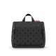 Reisenthel toiletbag XL glossy dots black WO7075 kozmetikai táska 