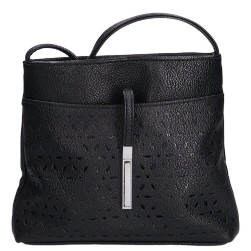 Karen rostbőr táska D 099 L fekete 