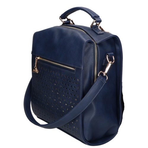 Karen rostbőr hátitáska D 609 L kék arany