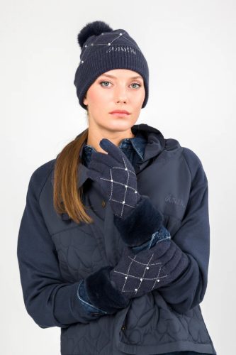 Anekke kék kesztyű 41482-023