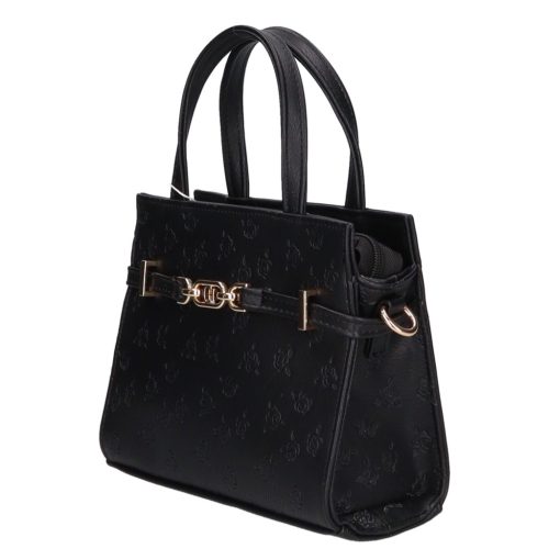 Karen rostbőr kistáska K 7038 fekete rózsa