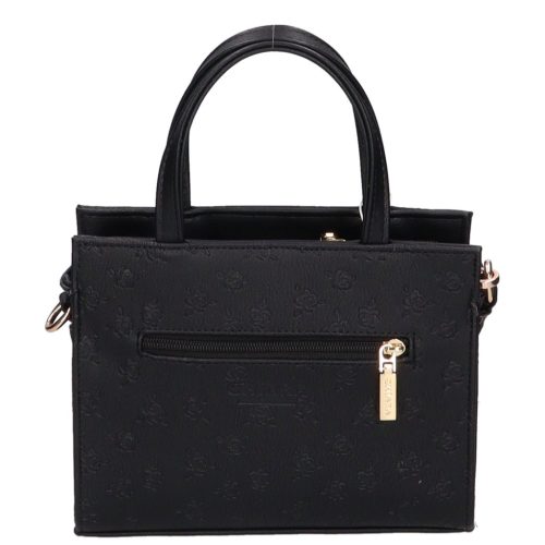 Karen rostbőr kistáska K 7038 fekete rózsa