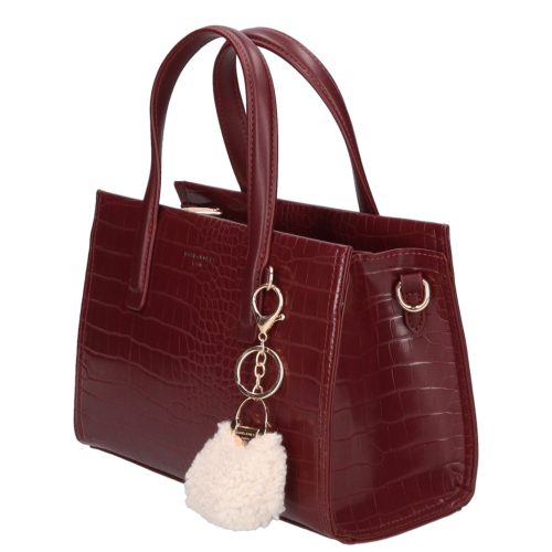 David Jones női kicsi kézitáska CM7711 bordó