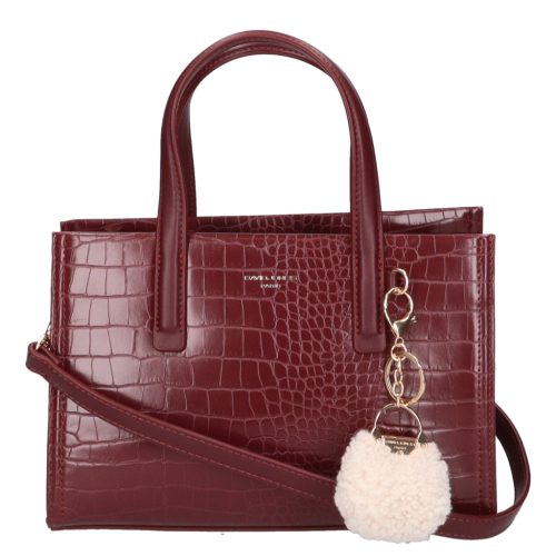 David Jones női kicsi kézitáska CM7711 bordó