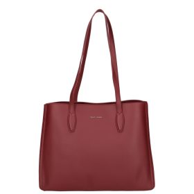 David Jones A/4-es női válltáska CM7796 bordó