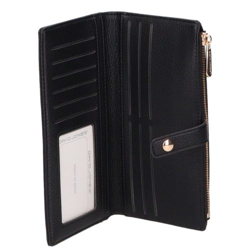 David Jones női pénztárca DJ0086-1 Fekete
