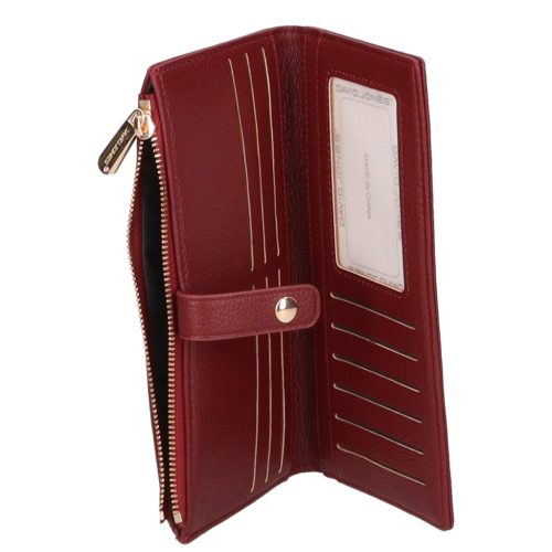 David Jones női pénztárca DJ0086-1 Bordó