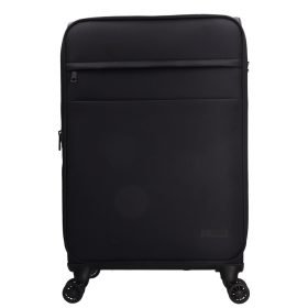 Innsbruck L fekete nagy méretű bőrönd 49021