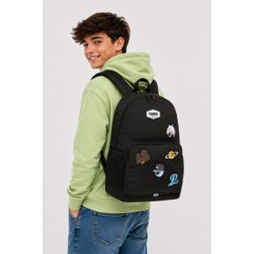 Puma Patch fekete hátizsák 090344 01