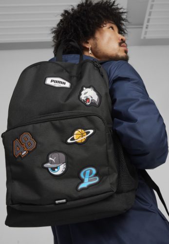 Puma Patch fekete hátizsák 090344 01