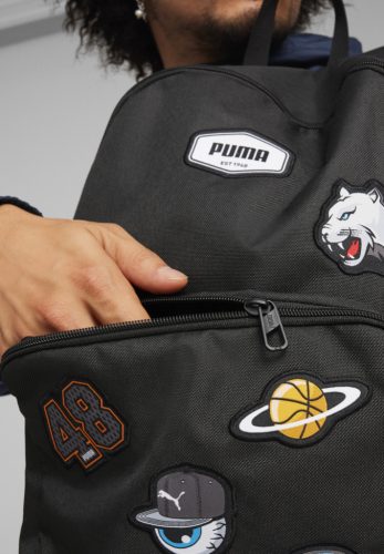 Puma Patch fekete hátizsák 090344 01