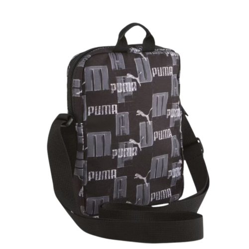 Puma fekete mintás válltáska 079135 19