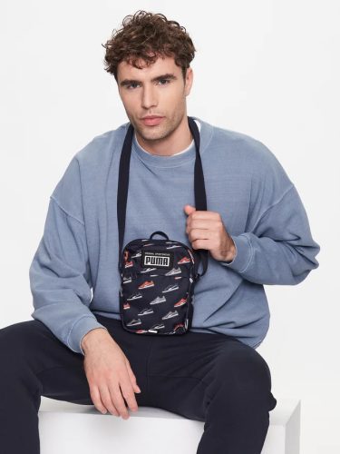 Puma fekete mintás válltáska 079135 19