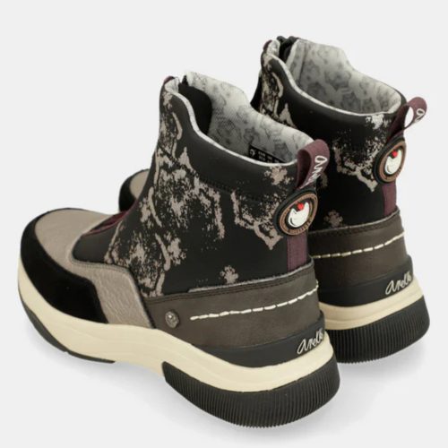 Anekke metal fekete bokacsizma 41372-601 37-es